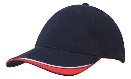 Headwear Bhc Cap With Indent & Sandwich X12 Headwear Professionals
